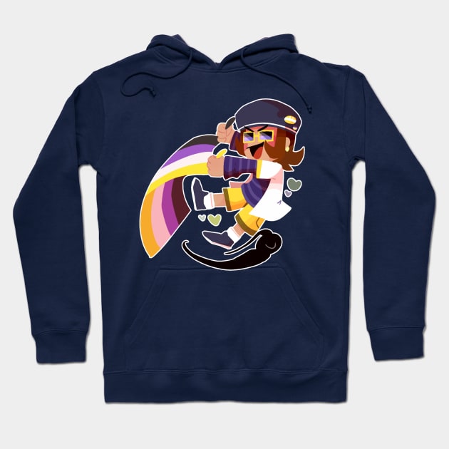 Only MZD at Pride 2 Hoodie by Omnidraconia